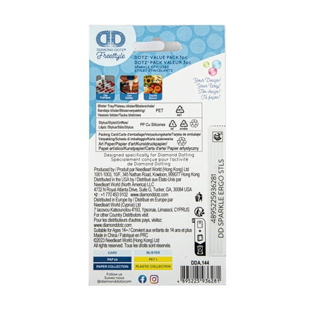 DIAMOND DOTZ? Freestyle Sparkle Ergo Stylus Value Pack