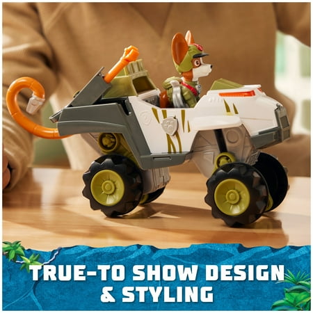PAW Patrol Jungle Pups, Tracker?s Monkey Vehicle with Figure, Toys for Kids Ages 3 and Up