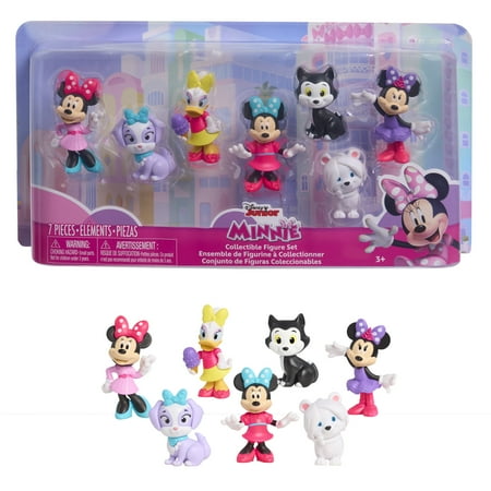 Disney Junior Minnie Mouse Collectible Figure Set, Baby and Toddler Toys