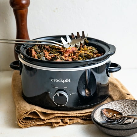 Crock-Pot? 4-Quart Classic Slow Cooker, Black
