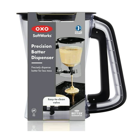 OXO Precision Plastic 22 oz Easy Squeeze Batter Dispenser