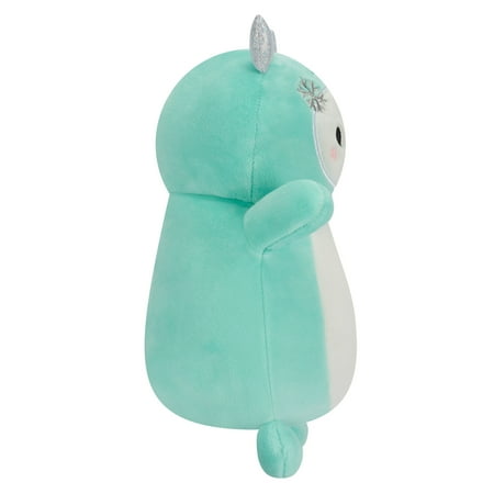 Squishmallows Official Plush 10 inch Teal Yeti Hugmee - Childs Ultra Soft Stuffed Toy