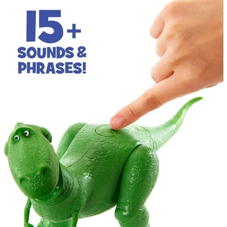Disney Pixar Toy Story True Talkers Rex Figure with 15+ Phrases