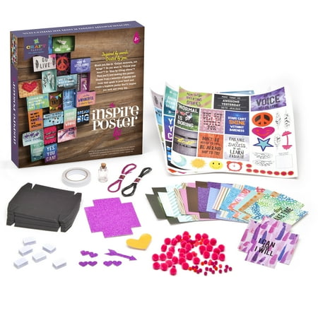 Craft Tastic Poster Art & Craft Kit (231 Pieces)