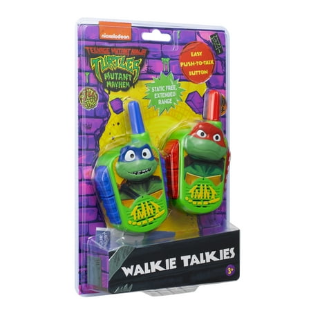 Teenage Mutant Ninja Turtles Extended Range Walkie Talkies - Action Figures Children Ages 3+
