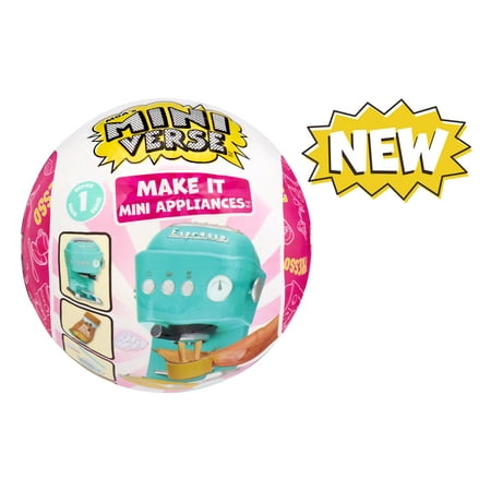 MGA's Miniverse Make It Mini Appliances Mini Collectibles, Novelty Food Toy, Ages 8 & up