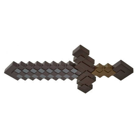Minecraft Netherite Sword, Role-Play Toy & Costume Accessory Inspired by The Video Game, Child 6Y+