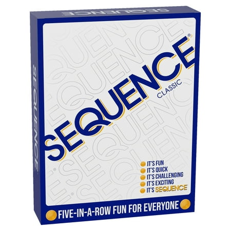 Sequence Game, 10.3" x 8.1" x 2.31"