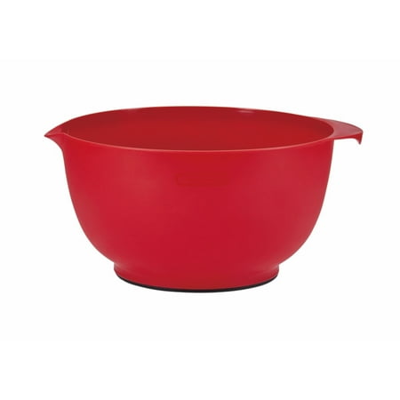 Farberware Pro 23 Piece Plastic Baking Set with Mixing Bowls, Red