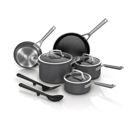 Ninja NeverStick Premium Hard-Anodized 10-Piece Cookware Set, C39010