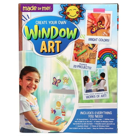 Made By Me Create Your Own Multicolor Window Art, Art & Craft Kits, Child, Ages 6+