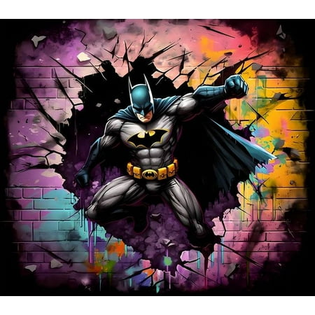 Diamond Painting Kits for Adults,Batman Diamond Art Kits Full Drill Diamond Dots Paint with Diamonds Gem Arts and Crafts for Beginner Kids Home Wall Decor 12X16IN