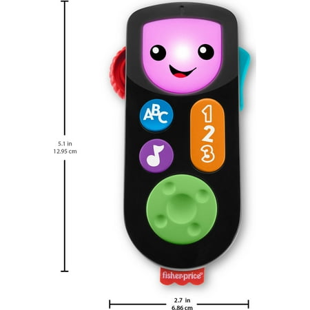 Fisher-Price Laugh & Learn Stream & Learn Remote Electronic Learning Toy for Infants