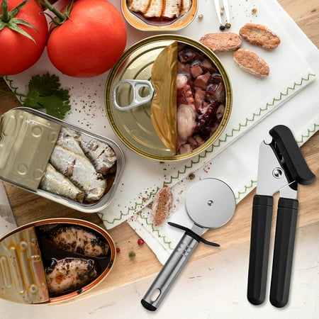Lux Decor Collection 23 Piece Kitchen Utensils Set - Nylon and Stainless Steel Cooking Utensils Set - Black Utensil Kitchen Starter Set