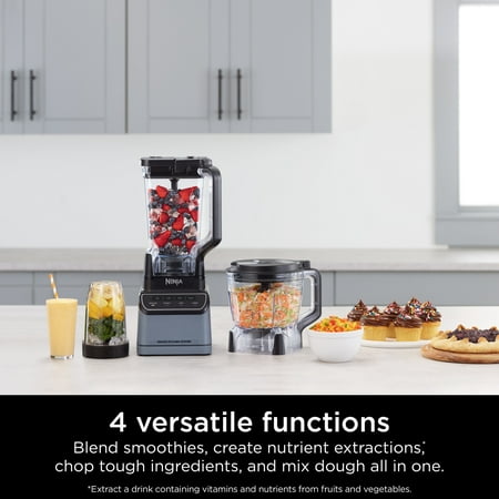Ninja? Grand Kitchen System 1200, Blender, 4 Preset Auto-iQ? Programs, KS500