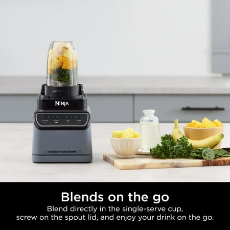Ninja? Grand Kitchen System 1200, Blender, 4 Preset Auto-iQ? Programs, KS500