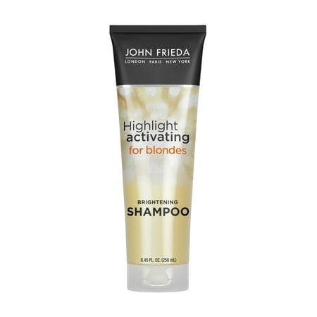 John Frieda Sheer Blonde Highlight ACtivating Brightening Shampoo for Blonde Hair, 8.45 oz, 8.45 fl oz