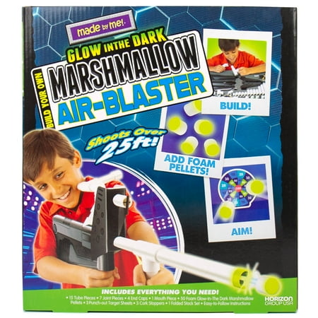 Made By Me Build Your Own Glow in The Dark Marshmallow Air-Blaster