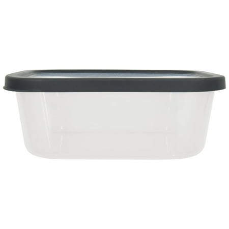 Mainstays Gray Plastic Microwave Safe Food Storage Container (20 Count)