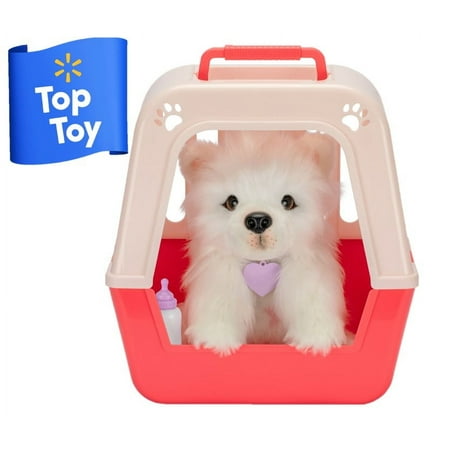 Little Live Pets My Really Real Puppy Luna The Samoyed, Interactive Toy Puppy, 60+ Sounds and Reactions, Ages 4+