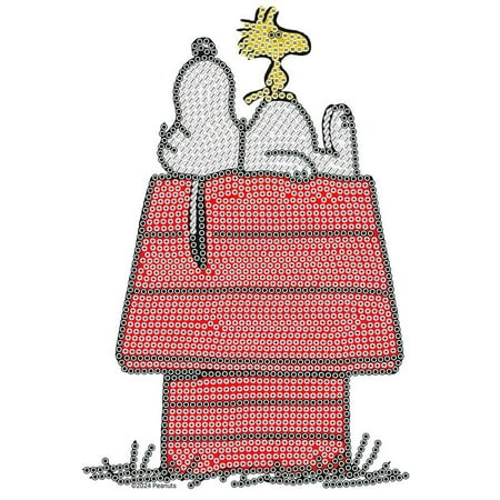 DIAMOND DOTZ? Snoopy's Doghouse Wall Plaque Diamond Painting Kit