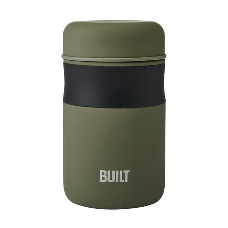 Built 16oz Double Wall Vacuum Insulated Food Jar Sage Green