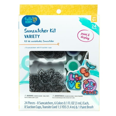 Hello Hobby Custom Window Art, Customize 8 Plastic Suncatchers