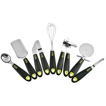 landege 7pcs Kitchen Utensils Set Stainless Steel Kitchen Gadgets Non-Stick Cooking Tools