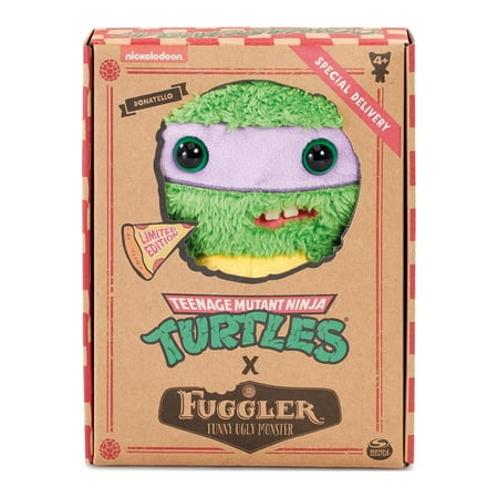 Fuggler Funny Ugly Monster Teenage Mutant Ninja Turtles Donatello 9 Inch Plush Limited Edition