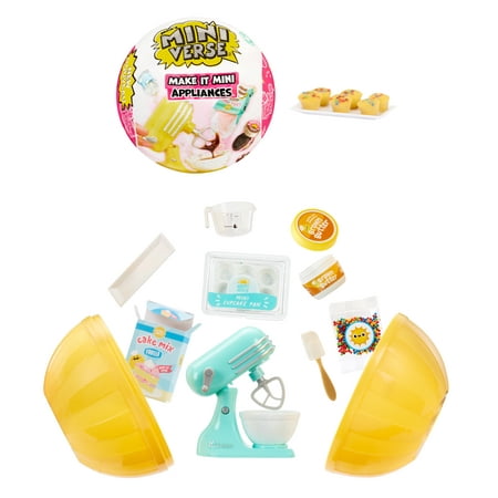 MGA's Miniverse - Make It Mini Appliances Series 2 Mini Collectibles, Kitchen Blind Pack, DIY, Resin, 8+