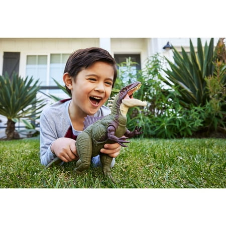 Jurassic World Chaos Theory Battle Roarin? Becklespinax Dinosaur Action Figure Toy, Rampage Strike