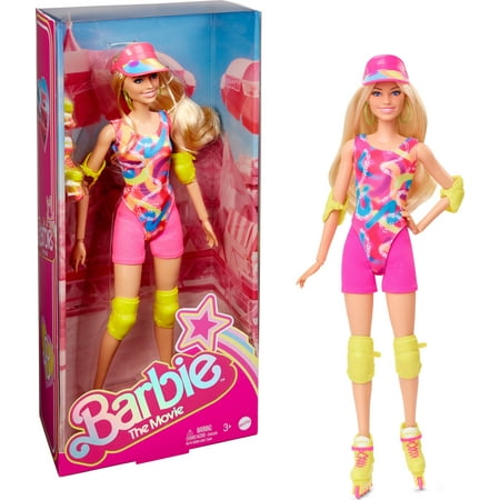 Barbie The Movie Collectible Doll, Margot Robbie as Barbie in Inline Skating Outfit