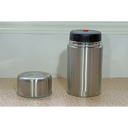 Mainstays Stainless Steel Food Jar, 27 oz27 oz,