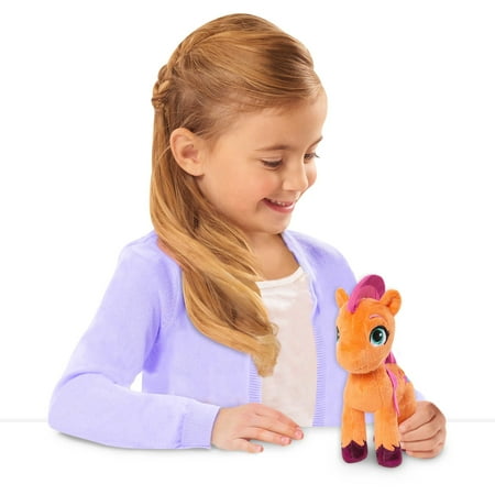 My Little Pony 7-Inch Sunny Starscout Small Plush, Stuffed Animal, Horse Baby and Toddler Toys