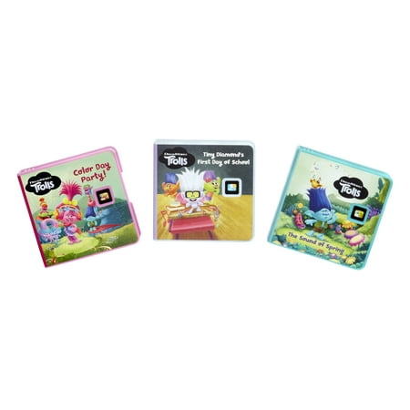Little Tikes Story Dream Machine DreamWorks Trolls Special Day Story Collection, Books, Audio Character, Toy Gift ,Toddlers Ages 3+