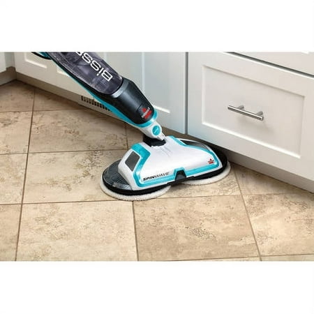 BISSELL Spinwave Hard Floor Powered Mop and Clean and Polish, 2039W, 1 Unit