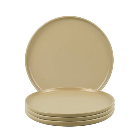 Mainstays Alessandra Brown 12-Piece Stoneware Dinnerware SetBrown,