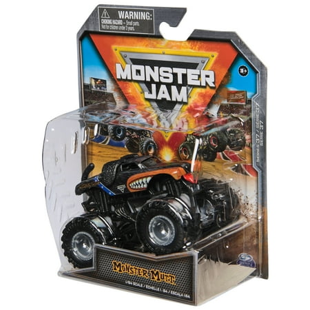 Monster Jam, Official Monster Mutt Rottweiler Truck, Die-Cast Vehicle, 1:64 Scale, Kids Toys for Boys Ages 3 and up