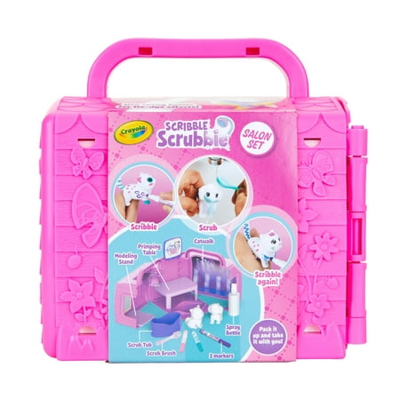 Crayola Scribble Scrubbie Pets Salon Set, Child, Unisex