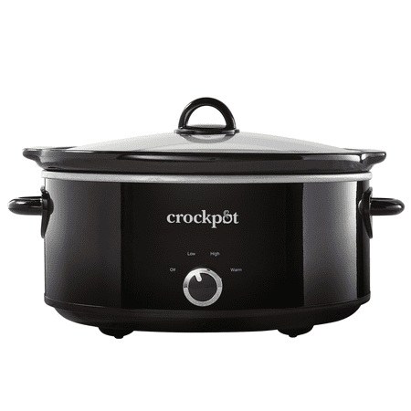 Crock-Pot? Manual 7-Quart Slow Cooker, Black