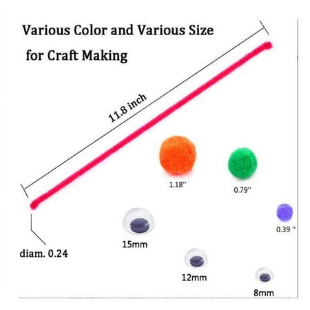 Kid Made Modern Arts and Crafts Kit - Piece Hobby Craft Supplies & Materials Box for Creative Art Projects for Kids Girls & Boys, White