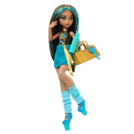 Monster High Skulltimate Secrets Monster Mysteries Playset, Cleo De Nile Doll with 19+ Surprises