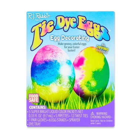 Easter Unlimited Easter Multi-Color Tie Dye Egg Decorating Kit