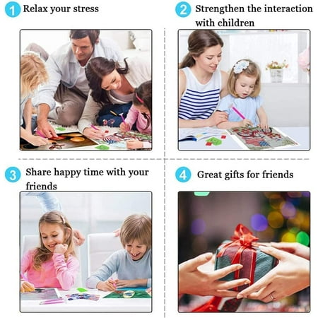 DIY 5D Diamond Painting Paint by Numbers Kits for Adult,Full Drill Diamond Embroidery Dotz Kit Crystal Rhinestone Embroidery Cross Stitch Arts Craft Supply Canvas Wall Decor(Winnie The Pooh,16"X12")