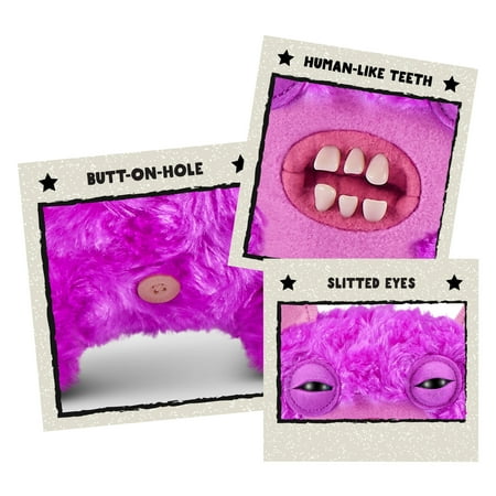Fuggler New Fuggs on the Block 9 inch (Lord Long Ears), Funny Ugly Monster Soft Plush Toy by ZURU