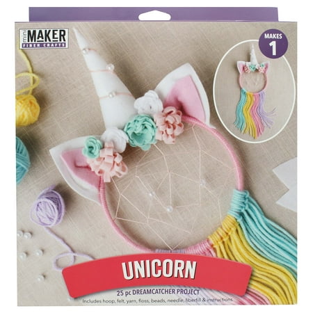 Leisure Arts Dreamcatcher Unicorn Crafting Kit