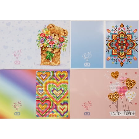 DIAMOND DOTZ? Greeting Cards Value Pack Diamond Painting Kit