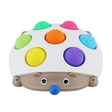Spark Create Imagine Hedgehog Popper Sensory Learning Fidget Toy Push Pop Travel Fun