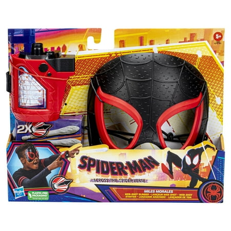 Marvel: Across the Spider Verse Miles Morales Mask and Blaster Kids Toy for Boys and Girls Ages 5 and Up