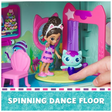 Gabby?s Dollhouse, Gabby Cat Friend Ship Cruise Ship Toy Vehicle Playset, for Kids Age 3 and up